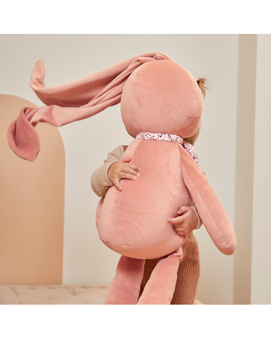 LAPINOO. Υφασμάτινο κουνελάκι γίγας Terracotta - 80 εκ.