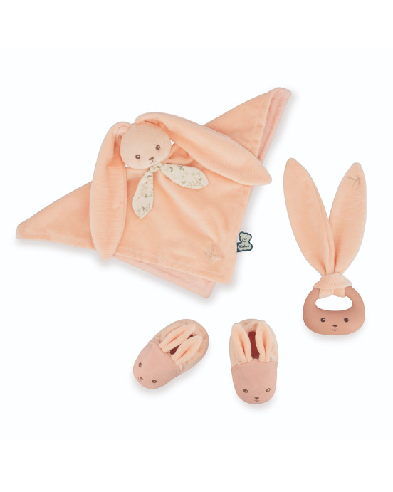 LAPINOO. Το πρώτο μου σετ δώρου - Ροδακινί