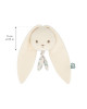 LAPINOO. Μαλακό μουσικό κουνελάκι - Cream