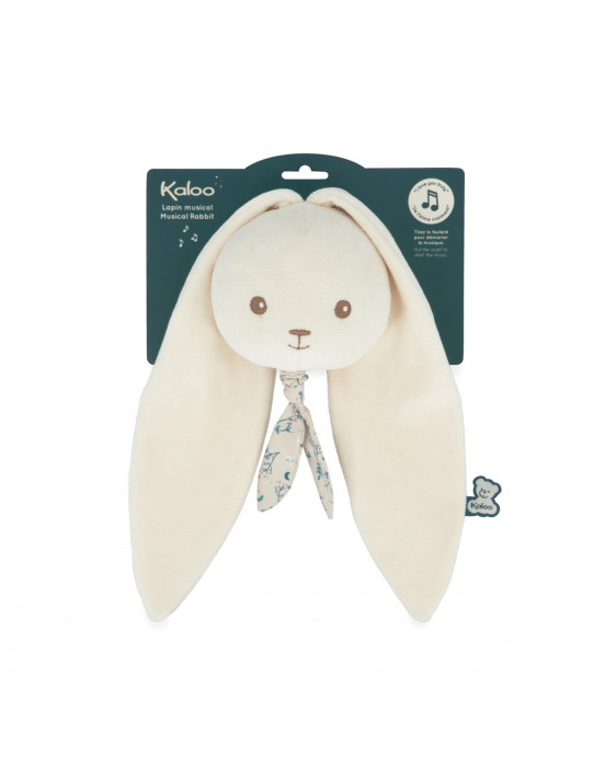 LAPINOO. Μαλακό μουσικό κουνελάκι - Cream