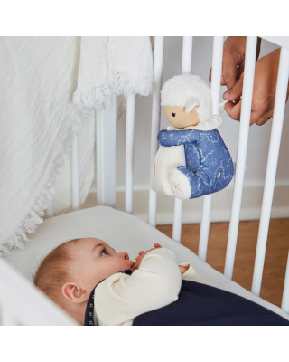DOUX SOMMEIL. Μαλακό προβατάκι με φωτάκι νυχτός
