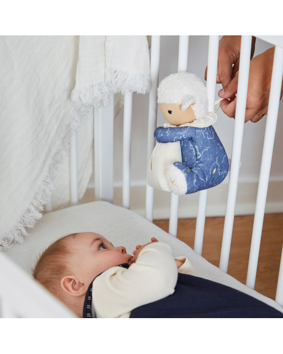 DOUX SOMMEIL. Μαλακό προβατάκι με φωτάκι νυχτός