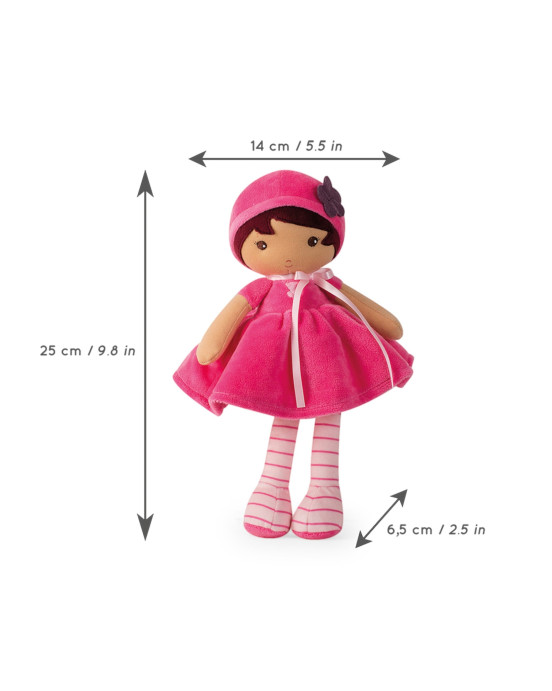 POUPEES. Υφασμάτινη κούκλα Emma - 25 εκ.