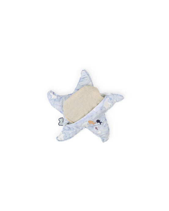 PETIT CALME. Βρεφικό μαλακό παιχνίδι-θερμοφόρα αστερίας