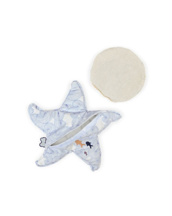 PETIT CALME. Βρεφικό μαλακό παιχνίδι-θερμοφόρα αστερίας