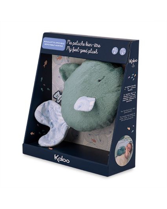 PETIT CALME. Βρεφικό μαλακό παιχνίδι-θερμοφόρα ψαράκι