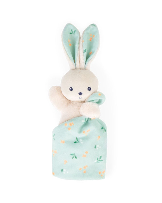 CARRE DOUCEUR. Υφασμάτινο ντουντού κουνελάκι Citrus Bouquet - 18εκ.