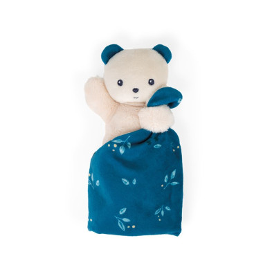 CARRE DOUCEUR. Υφασμάτινο ντουντού αρκουδάκι Night-Owl - 18εκ.