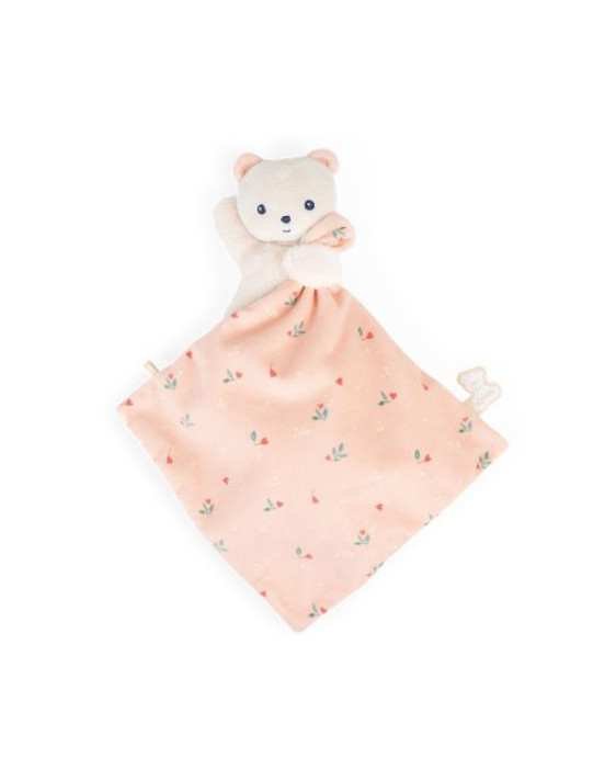 CARRE DOUCEUR. Υφασμάτινο ντουντού αρκουδάκι Leaves of Love 18εκ.