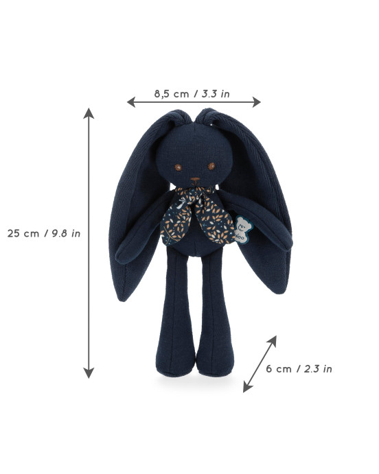 LAPINOO. Υφασμάτινο κουνελάκι μικρό - Midnight Blue