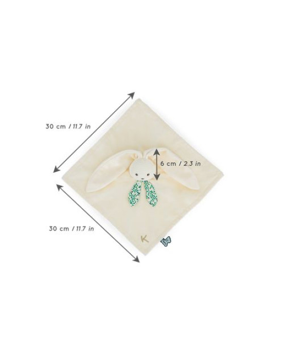 LAPINOO. Υφασμάτινο ντουντού κουνελάκι - Cream 30εκ.