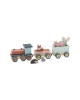 KIDS CONCEPT.  Ξύλινο συρόμενο τρενάκι Edvin (πολύχρωμο)