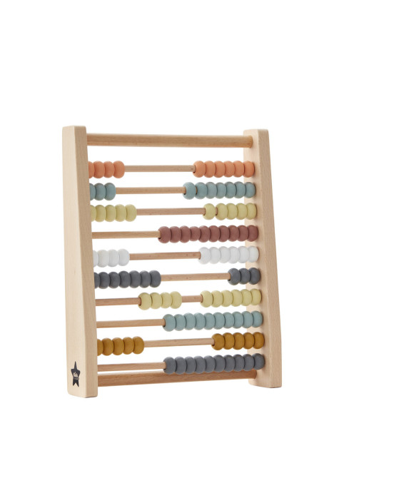 KIDS CONCEPT. Ξύλινο αριθμητήριο (φυσικό-πολύχρωμο)