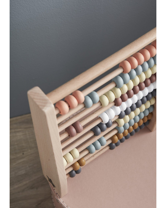 KIDS CONCEPT. Ξύλινο αριθμητήριο (φυσικό-πολύχρωμο)