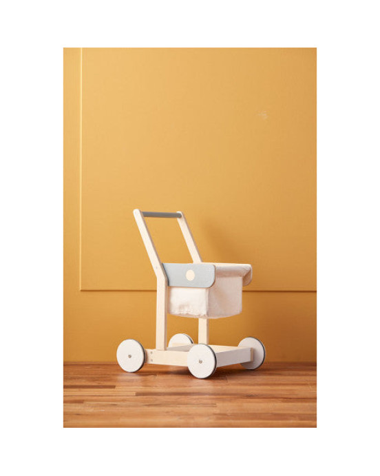 KIDS CONCEPT. Ξύλινο καρότσι για ψώνια