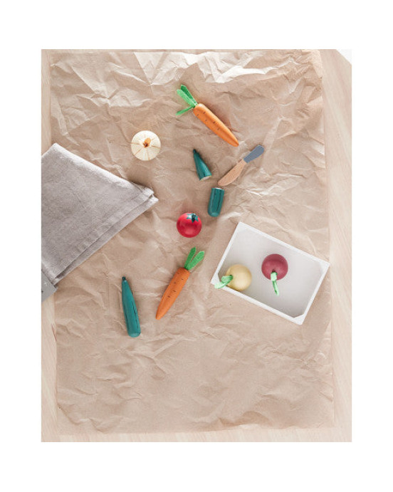 KIDS CONCEPT. Ξύλινο σετ λαχανικών