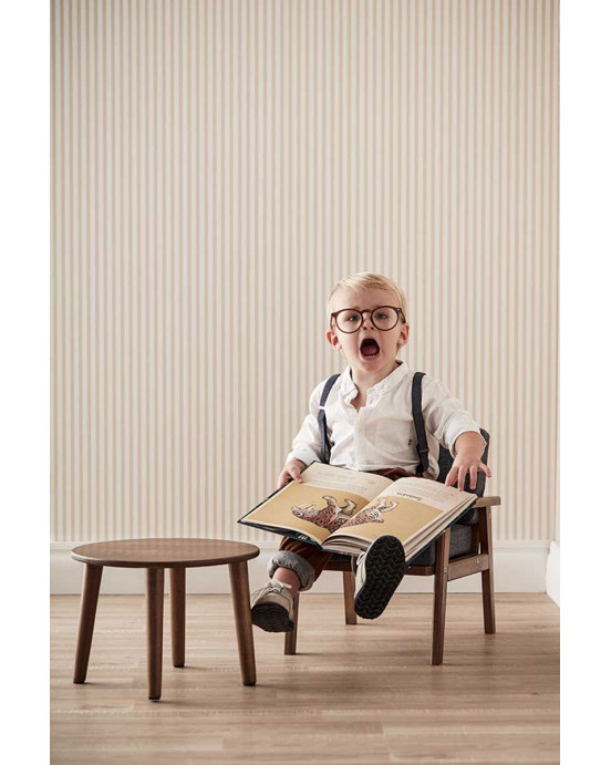 KIDS CONCEPT. Τραπεζάκι ξύλινο (καφέ)