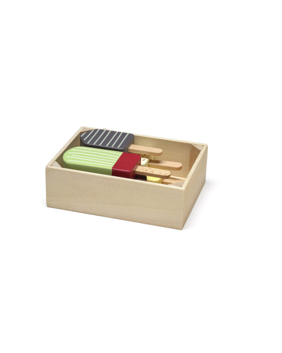 KIDS CONCEPT. Σετ ξύλινα ξυλάκια παγωτού