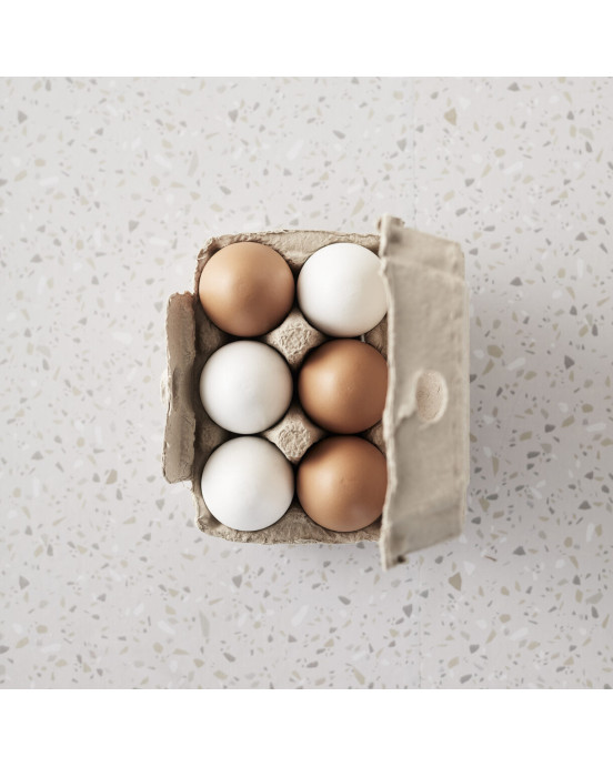 KIDS CONCEPT. Σετ 6 ξύλινα αυγά