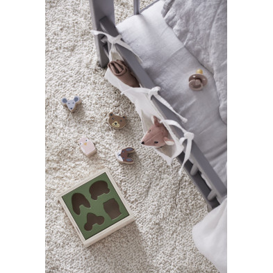 KIDS CONCEPT. Ξύλινο παιχνίδι ταξινόμησης σχημάτων με ζωάκια Edvin