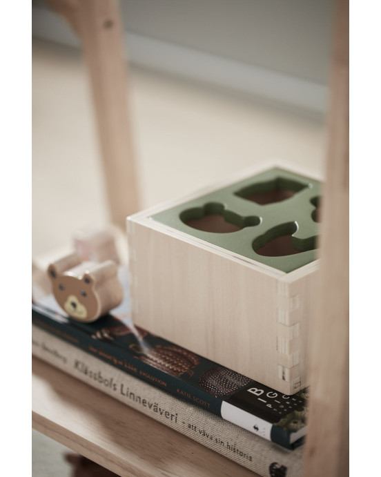 KIDS CONCEPT. Ξύλινο παιχνίδι ταξινόμησης σχημάτων με ζωάκια Edvin