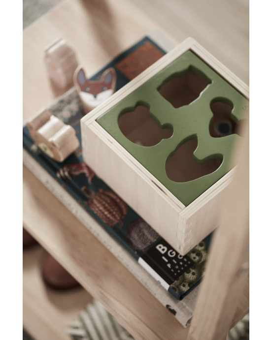 KIDS CONCEPT. Ξύλινο παιχνίδι ταξινόμησης σχημάτων με ζωάκια Edvin