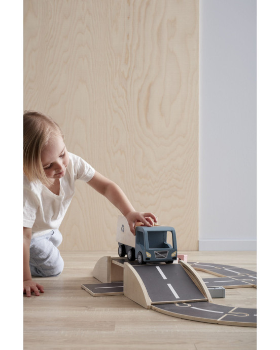 KIDS CONCEPT. Ξύλινο απορριματοφόρο AIDEN