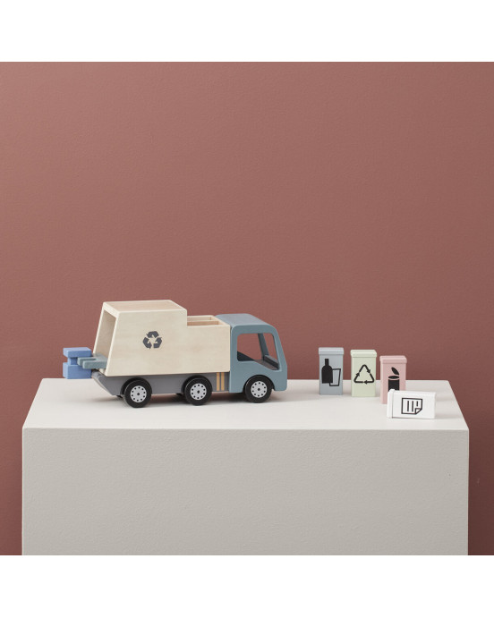 KIDS CONCEPT. Ξύλινο απορριματοφόρο AIDEN