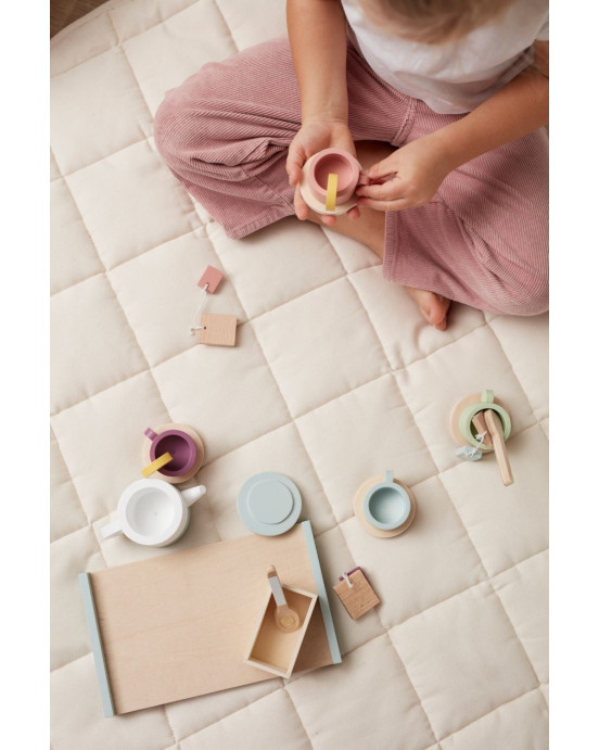 KIDS CONCEPT. Ξύλινο σετ τσαγιού Bistrot