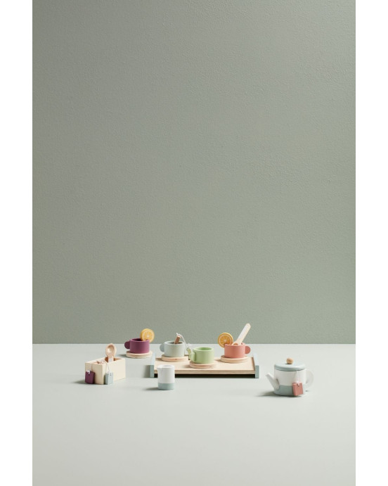 KIDS CONCEPT. Ξύλινο σετ τσαγιού Bistrot