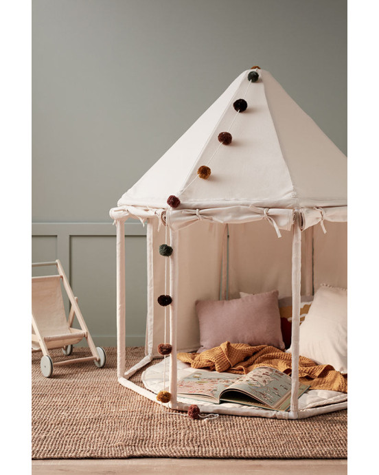 KIDS CONCEPT. Ξύλινο σπιτάκι πολύγωνικό Montessori (φυσικό)