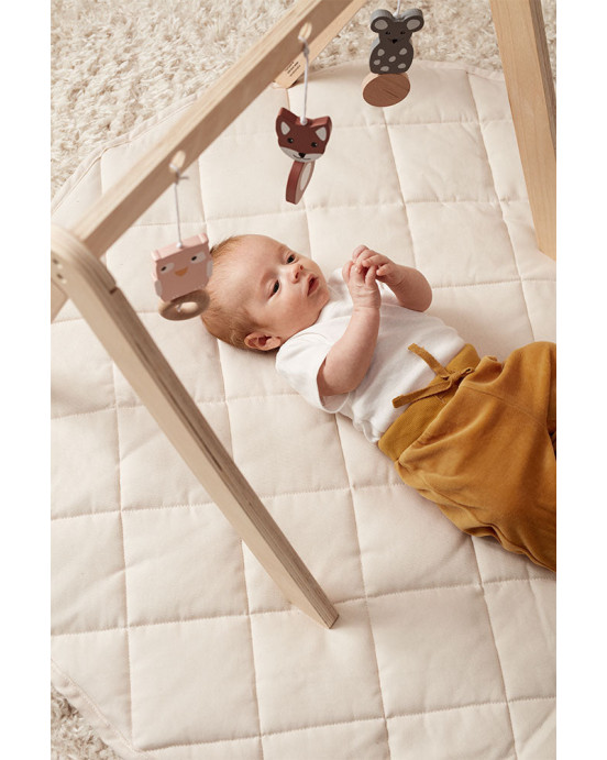 KIDS CONCEPT. Χαλάκι παιχνιδιού για σκηνή ινδιάνικη (λευκό)