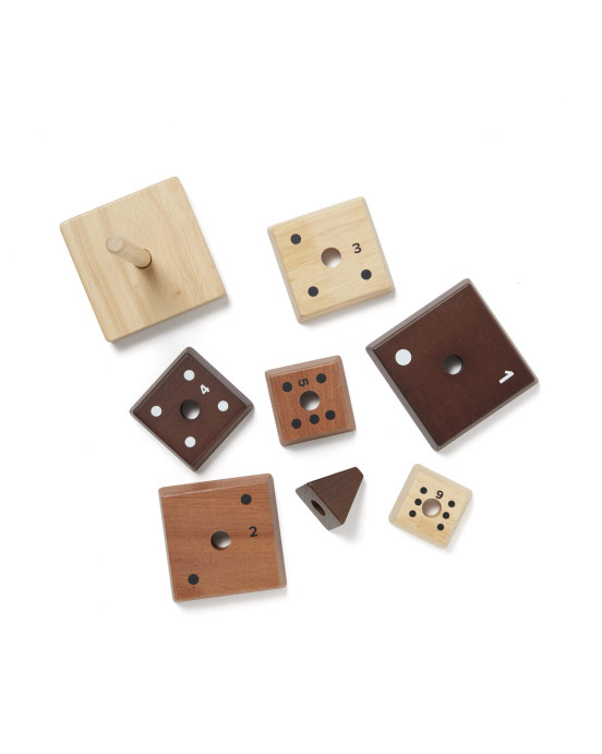 KIDS CONCEPT. Ξύλινη πυραμίδα στοίβαξης NEO