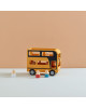 KIDS CONCEPT. Ξύλινο double decker λεωφορείο με φιγούρες AIDEN