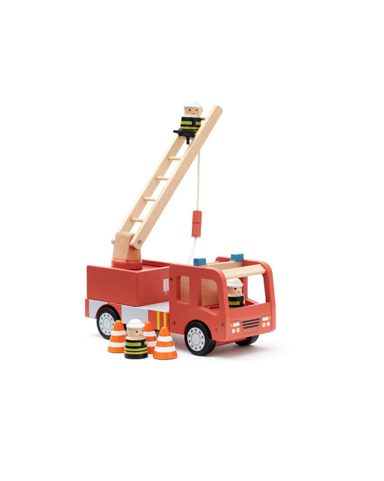 KIDS CONCEPT. Ξύλινο πυροσβεστικό όχημα με φιγούρες AIDEN