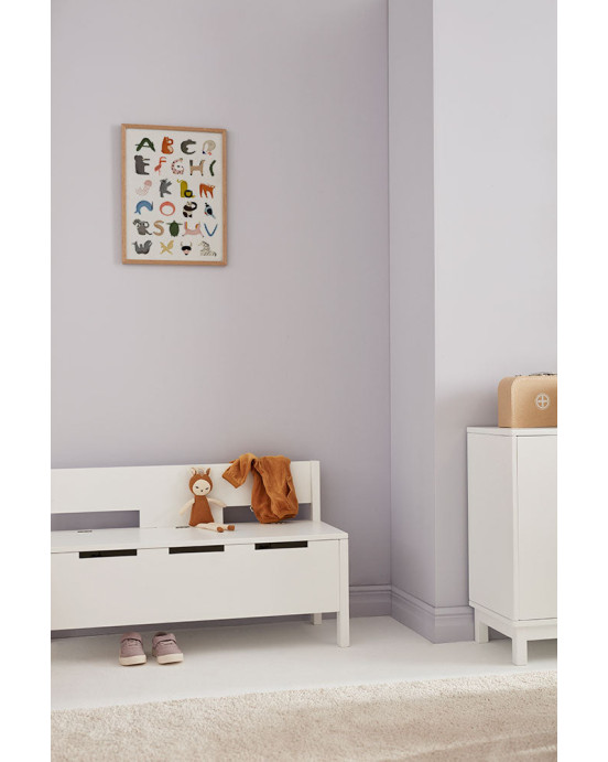 KIDS CONCEPT. Παγκάκι με αποθηκευτικό χώρο STAR (λευκό)