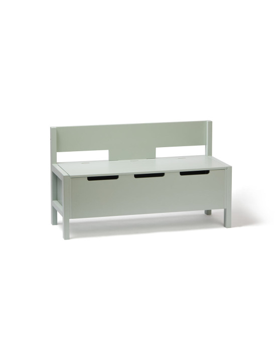 KIDS CONCEPT. Παγκάκι με αποθηκευτικό χώρο STAR (απαλό πράσινο)