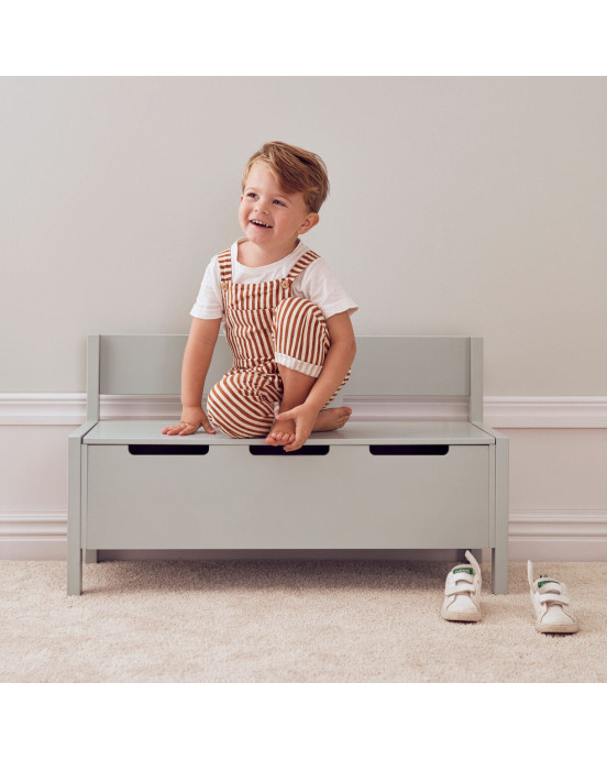 KIDS CONCEPT. Παγκάκι με αποθηκευτικό χώρο STAR (απαλό πράσινο)