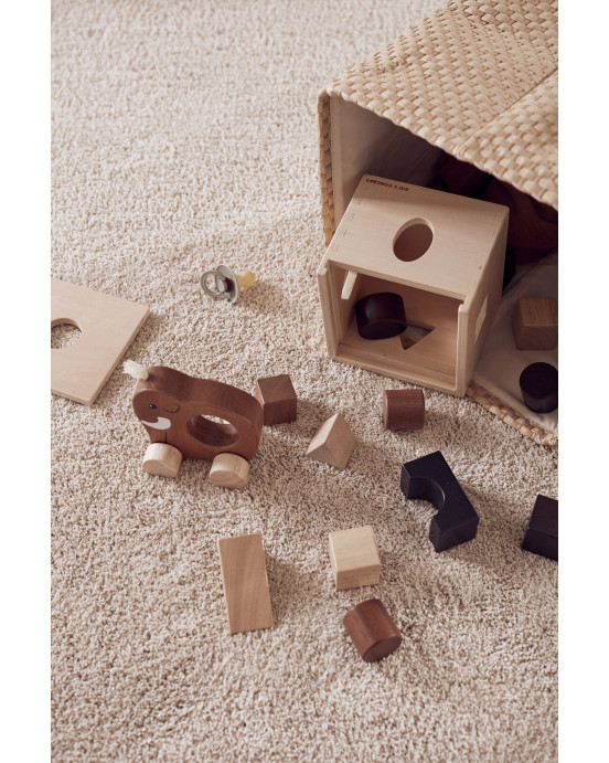 KIDS CONCEPT. Ξύλινος κύβος ταξινόμησης σχημάτων NEO