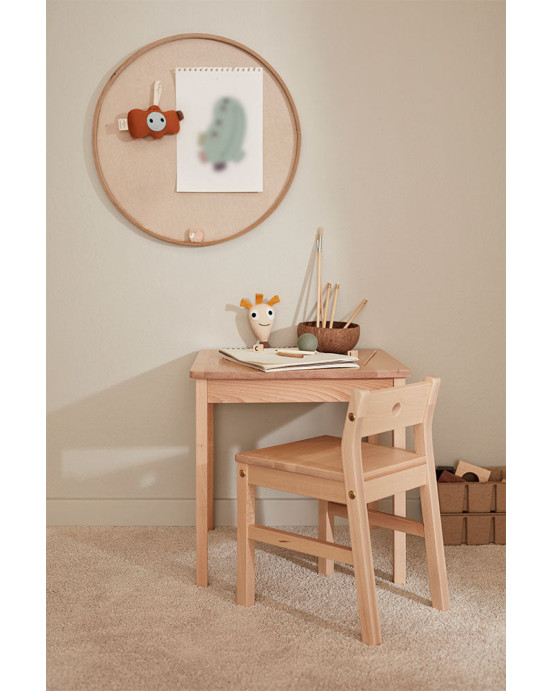 KIDS CONCEPT. Καρέκλα SAGA (φυσικό)