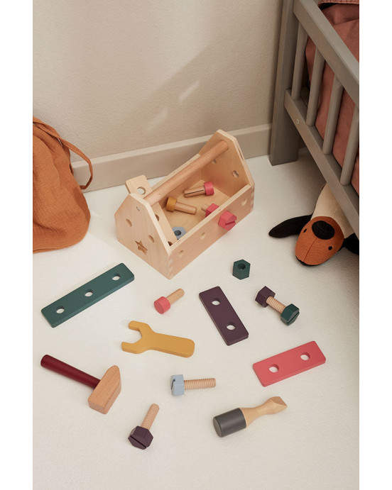 KIDS CONCEPT. Ξύλινη εργαλειοθήκη KID'S HUB