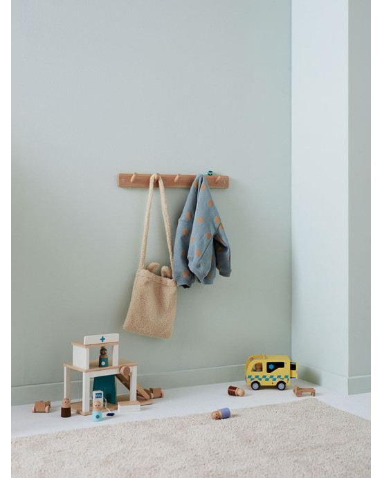 KIDS CONCEPT. Ξύλινη κρεμάστρα 5 θέσεων SAGA