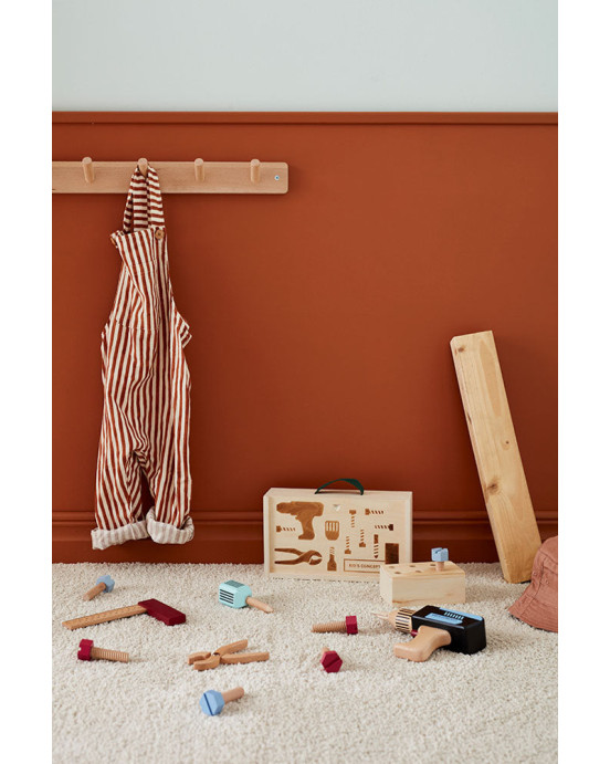 KIDS CONCEPT. Ξύλινη κρεμάστρα 5 θέσεων SAGA