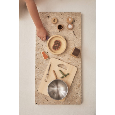 KIDS CONCEPT. Ξύλινο καλαθάκι με τρόφιμα KID'S HUB