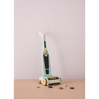 KIDS CONCEPT. Ξύλινη ηλεκτρική σκούπα KID'S HUB