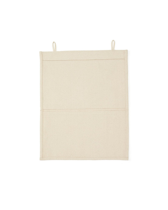 KIDS CONCEPT. Υφασμάτινη κρεμαστή θήκη παιχνιδιών Off White