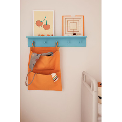 KIDS CONCEPT. Υφασμάτινη κρεμαστή θήκη παιχνιδιών Mango