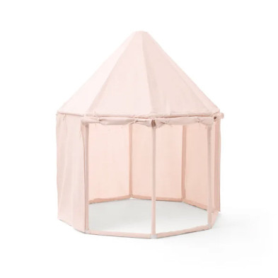 KIDS CONCEPT. Ξύλινο σπιτάκι πολυγωνικό Montessori (απαλό ροζ)