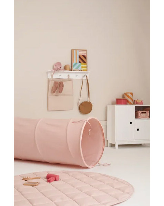 KIDS CONCEPT. Υφασμάτινο τούνελ παιχνιδιού 150εκ (απαλό ροζ)