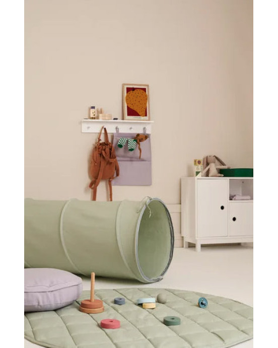 KIDS CONCEPT. Υφασμάτινο τούνελ παιχνιδιού 150εκ (απαλό πράσινο)